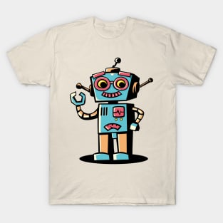 retro robot T-Shirt